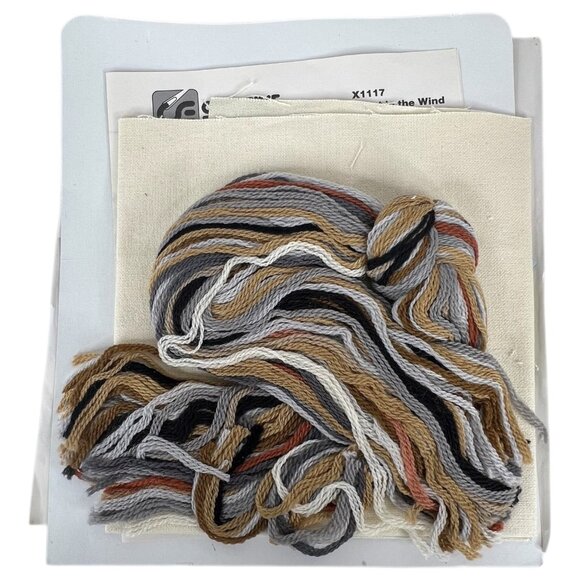 Vintage Creative Expressions Crewel Embroidery Kit Scent In The Wind Deer 1980 - Picture 4 of 7